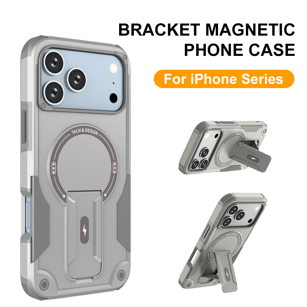 Ring Stand Case - Magnetische Hülle Kompatible Stoßfeste Schutzhülle für