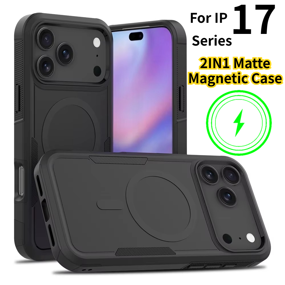 Rugged Armor Case - Premium 2-in-1 Heavy Armor Magnetisches Ladegehäuse