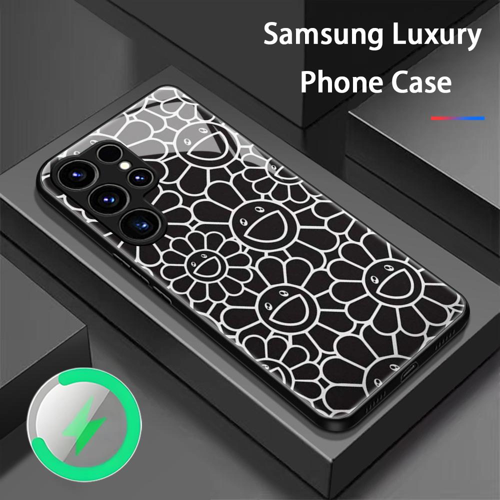 Phone Cases Galaxy S25 - Sonnenblumen Japan Malerei M-Murakami Handyhülle für