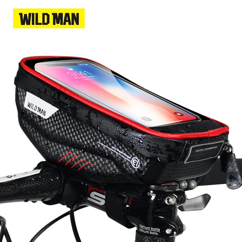 Phone Cases Youtube - Wild Man Fahrrad tasche 6,0 Zoll