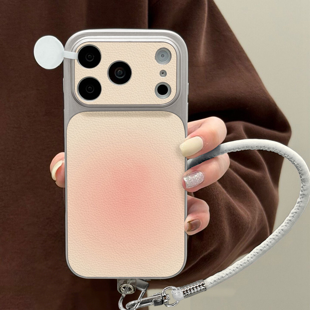 Phone Cases With Stand - Lichee-Muster Handyhülle für iPhone 16 15