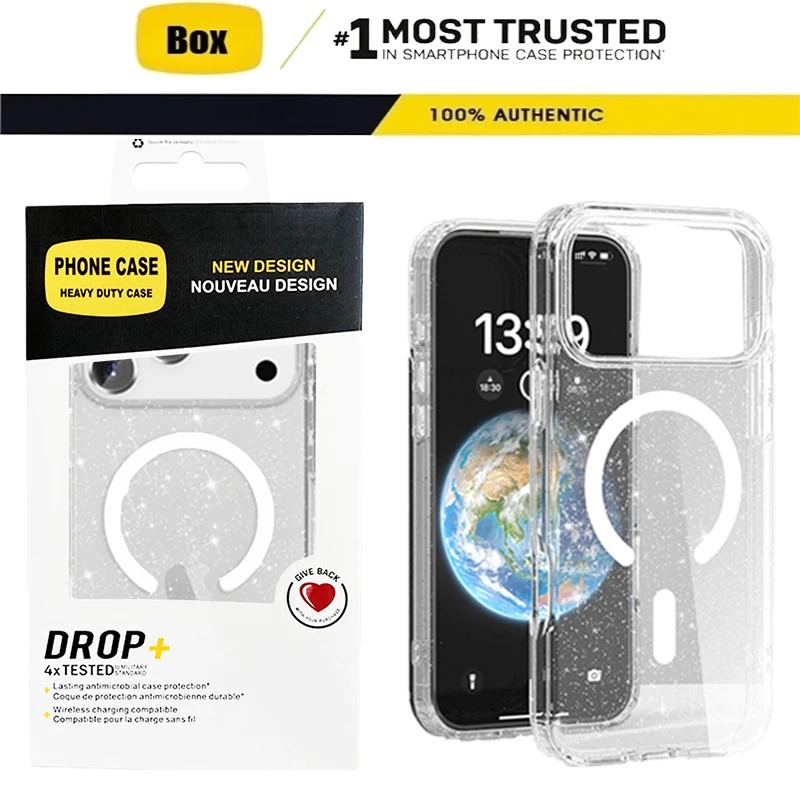 Rugged Armor Case - Transparente Flash Militär-Grade Defender Armor Hülle