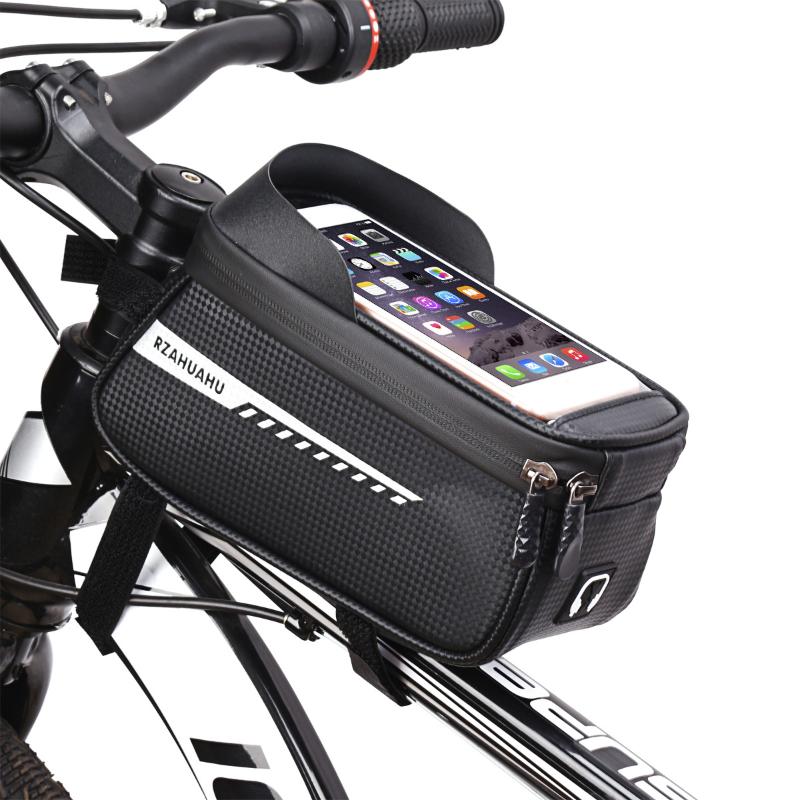 Phone Cases Youtube - Fahrrad-Vorderrahmentasche, Wasserdichte Handytasche mit Touchscreen-Funktion, Fahrradzubehör