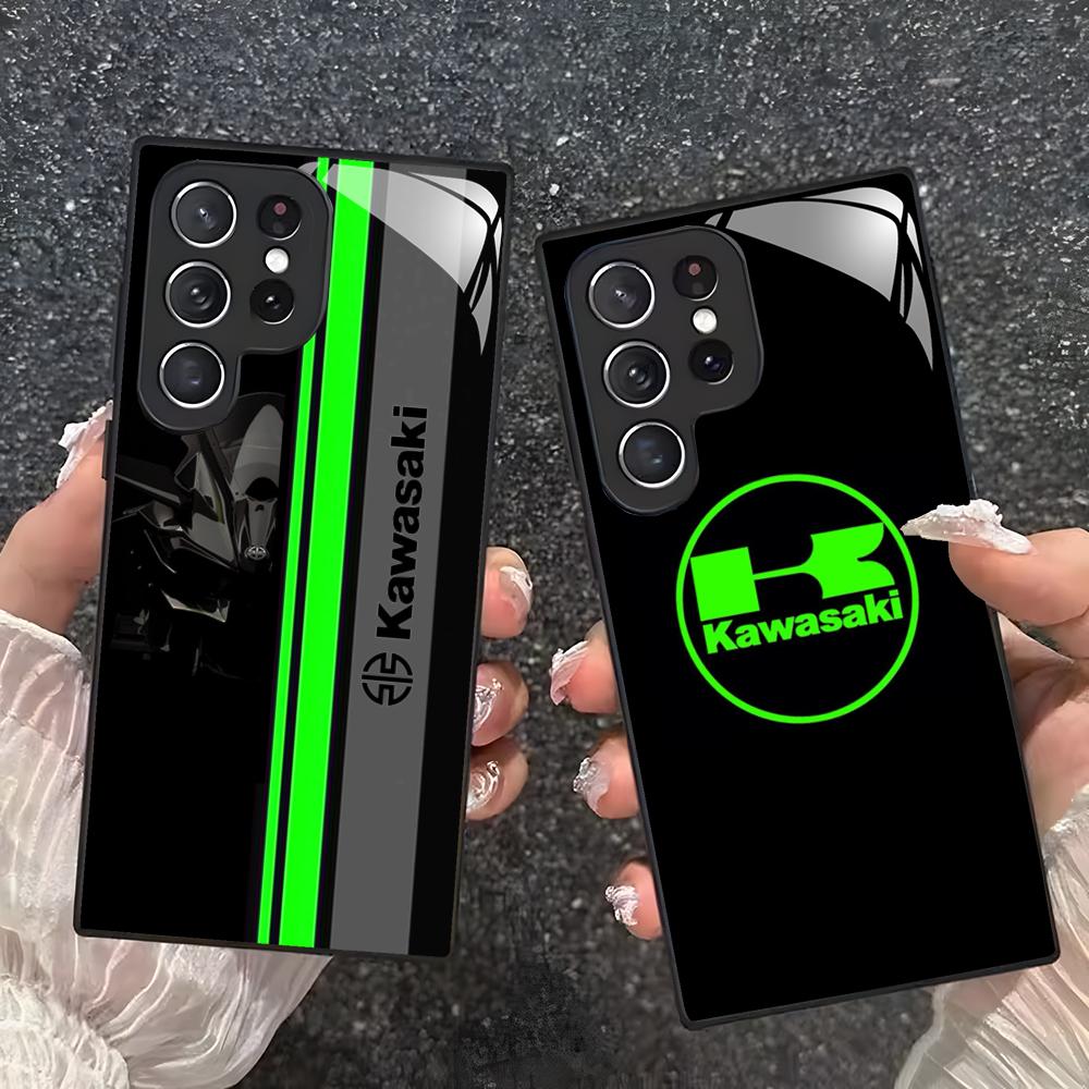 Phone Cases Galaxy S25 - Heiße Kawasaki Motorrad Handyhülle für Samsung