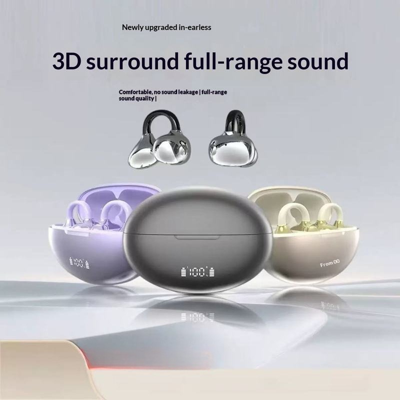 Phone Cases On Amazon - Kabelloser Bluetooth-Kopfhörer OWS Clip-On Ohrhörer Schmerzfreie