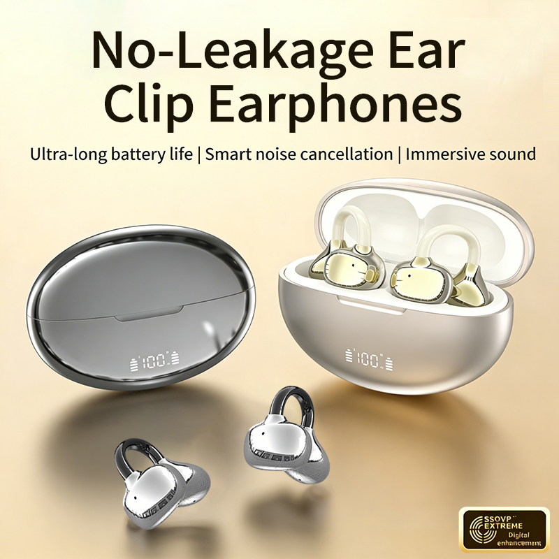 Phone Cases On Amazon - Kabelloses Bluetooth-Headset OWS Clip-On Ohrhörer Schmerzfreie