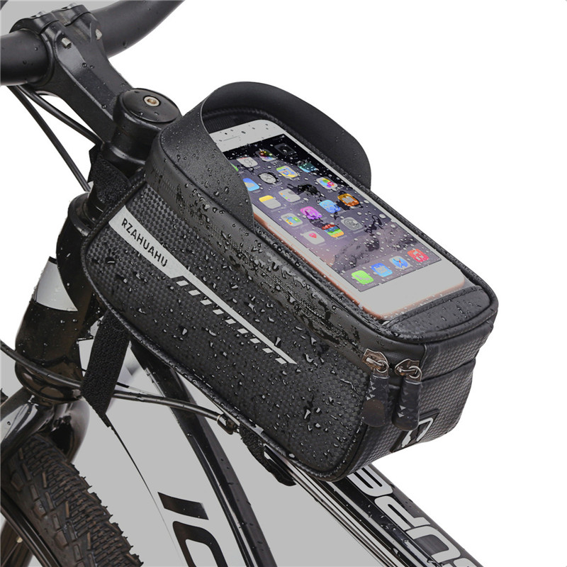 Phone Cases Youtube - Fahrrad-Vorderrahmentasche, Wasserdichte Handytasche mit Touchscreen-Funktion, Fahrradzubehör