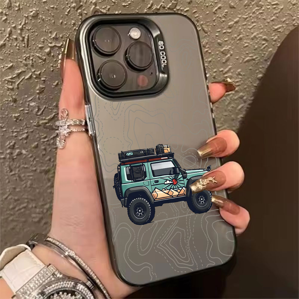 Phone Cases Protective - Einfache Auto-Muster Handyhülle für iPhone 17