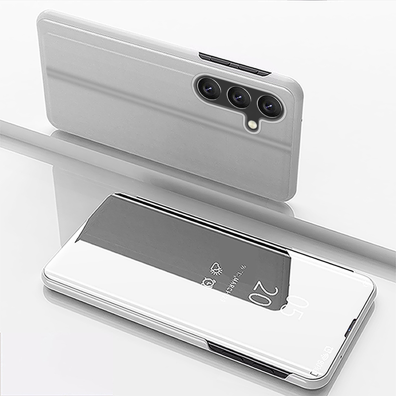 Phone Cases With Stand - Luxuriöse Spiegel-Flip-Hülle mit Ständer für Samsung