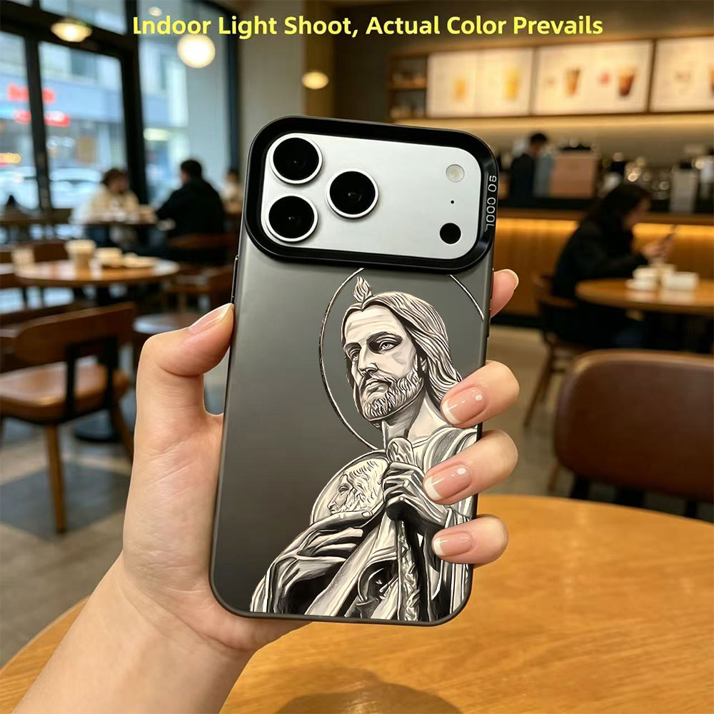 Phone Cases Protective - San Judas Tadeo Muster-Design Handyhülle für