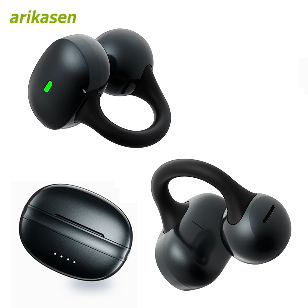 Phone Cases On Amazon - Clip-on-Ohrhörer Bluetooth 6.0 Wireless Open-Ear-Kopfhörer Clear