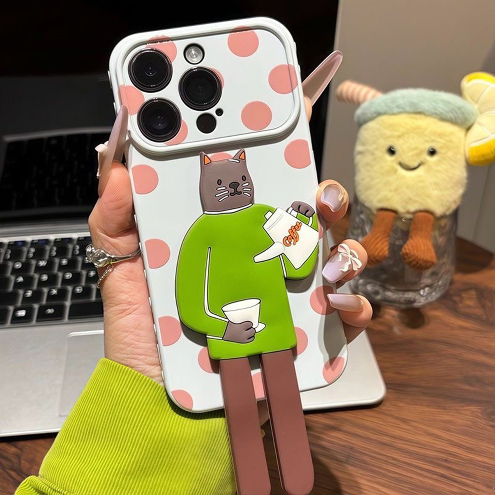 Niedliche Polka-Dot-Handyhülle – Phone Cases With Stand Bewertung und Preis
