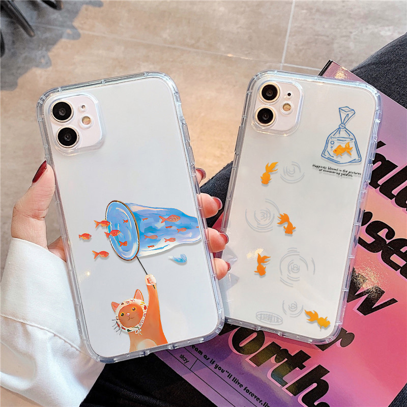 Lovely Fishes Klare Handyhülle – Phone Cases Clear Bewertung und Preis
