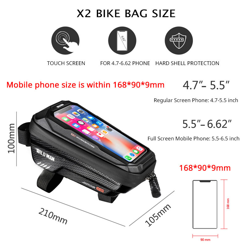 WILDEN MANN Bike Bag Front Rad – Phone Cases Youtube Bewertung und Preis