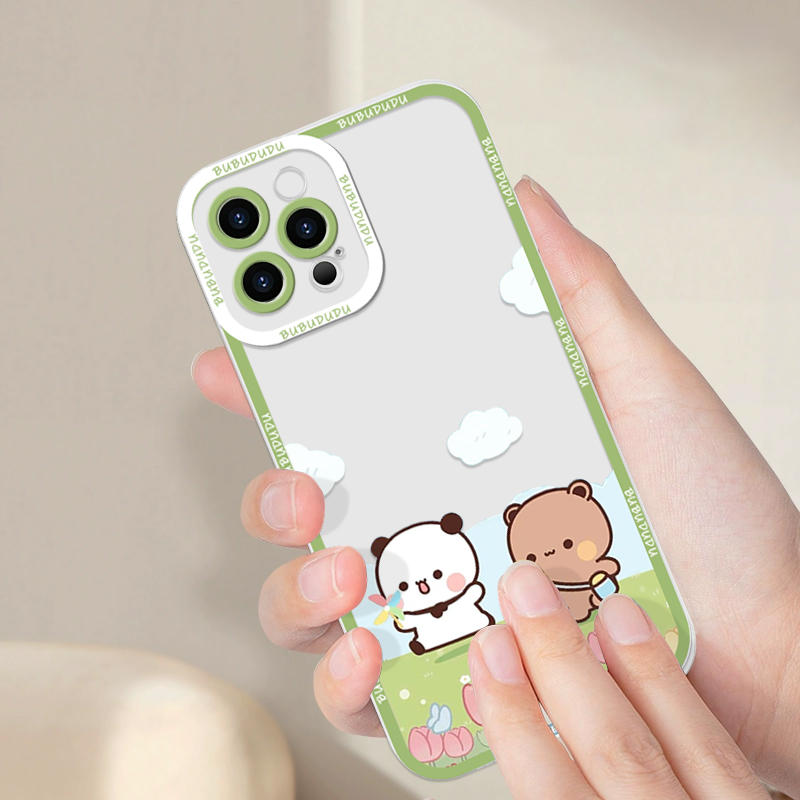 Süße BUBU DUDU Paar klare Hand – Phone Cases Clear Bewertung und Preis