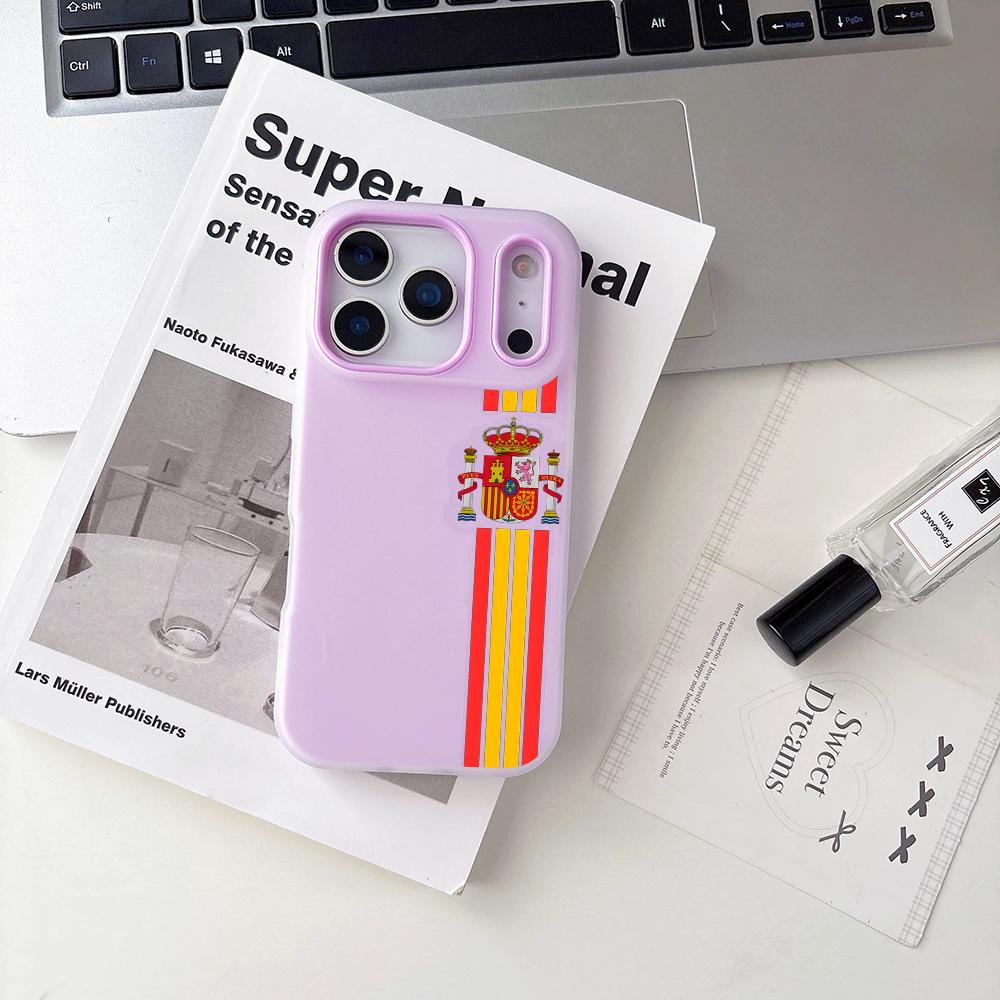 Spanien LOGO Espana Rot-Gelbe  – Phone Cases Clear Bewertung und Preis