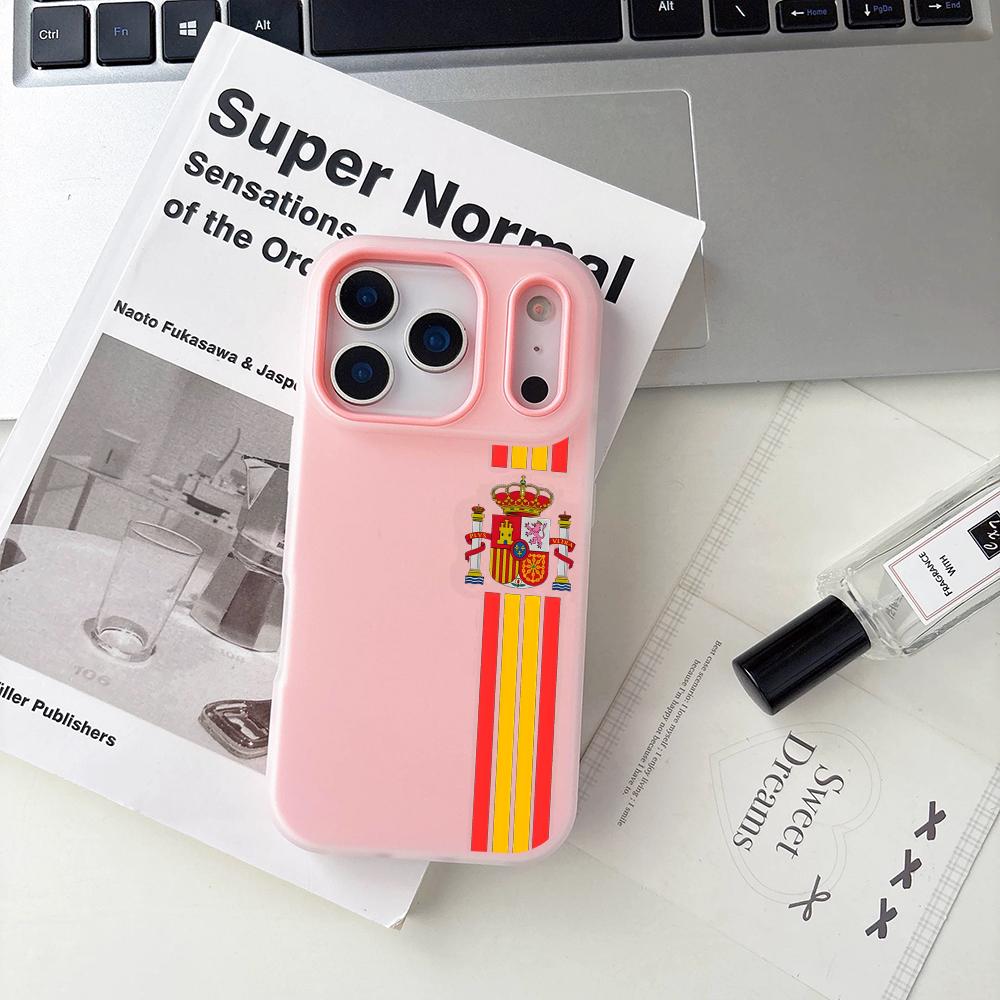 Spanien LOGO Espana Rot-Gelbe  – Phone Cases Clear Bewertung und Preis