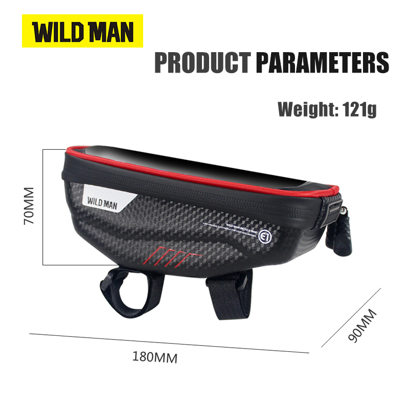 Wild Man Fahrrad tasche 6,0 Zo – Phone Cases Youtube Bewertung und Preis