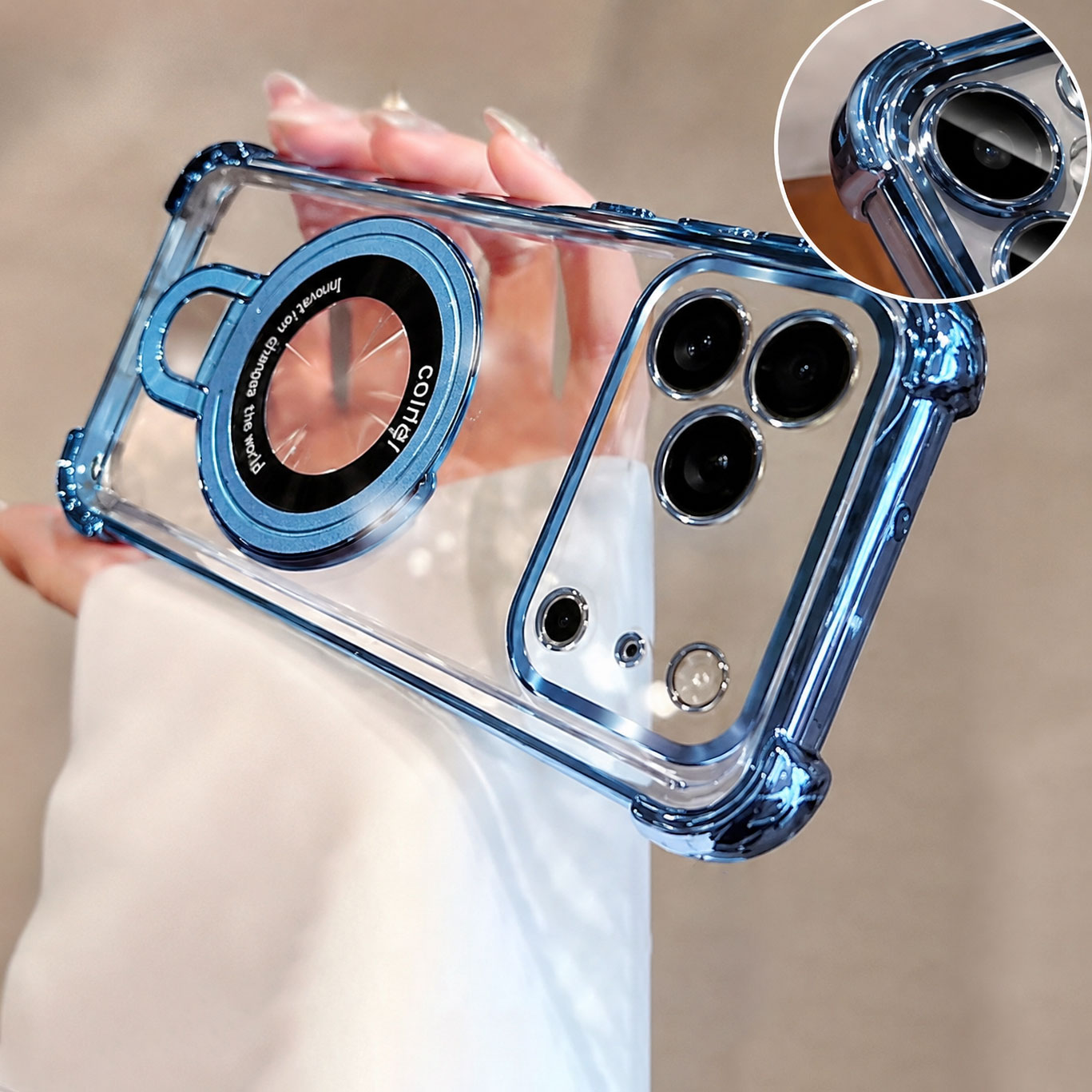 Luxuriöse Transparente Galvani – Ring Stand Case Bewertung und Preis
