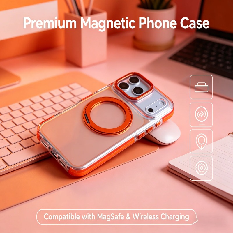 Luxuriöse Laser-Gradient-Magne – Ring Stand Case Bewertung und Preis