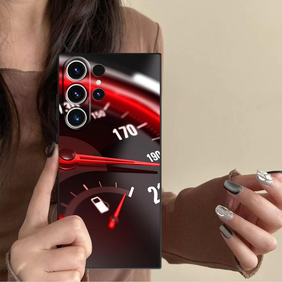 Rote Auto-Messinstrument-Hülle – Phone Cases Samsung S25 Fe Bewertung und Preis
