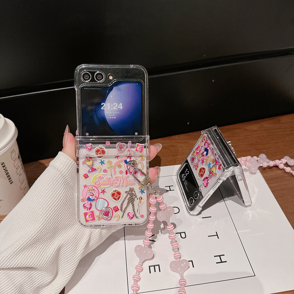 Süße Cartoon Japan Anime Sailo – Phone Cases Z Flip 6 Bewertung und Preis