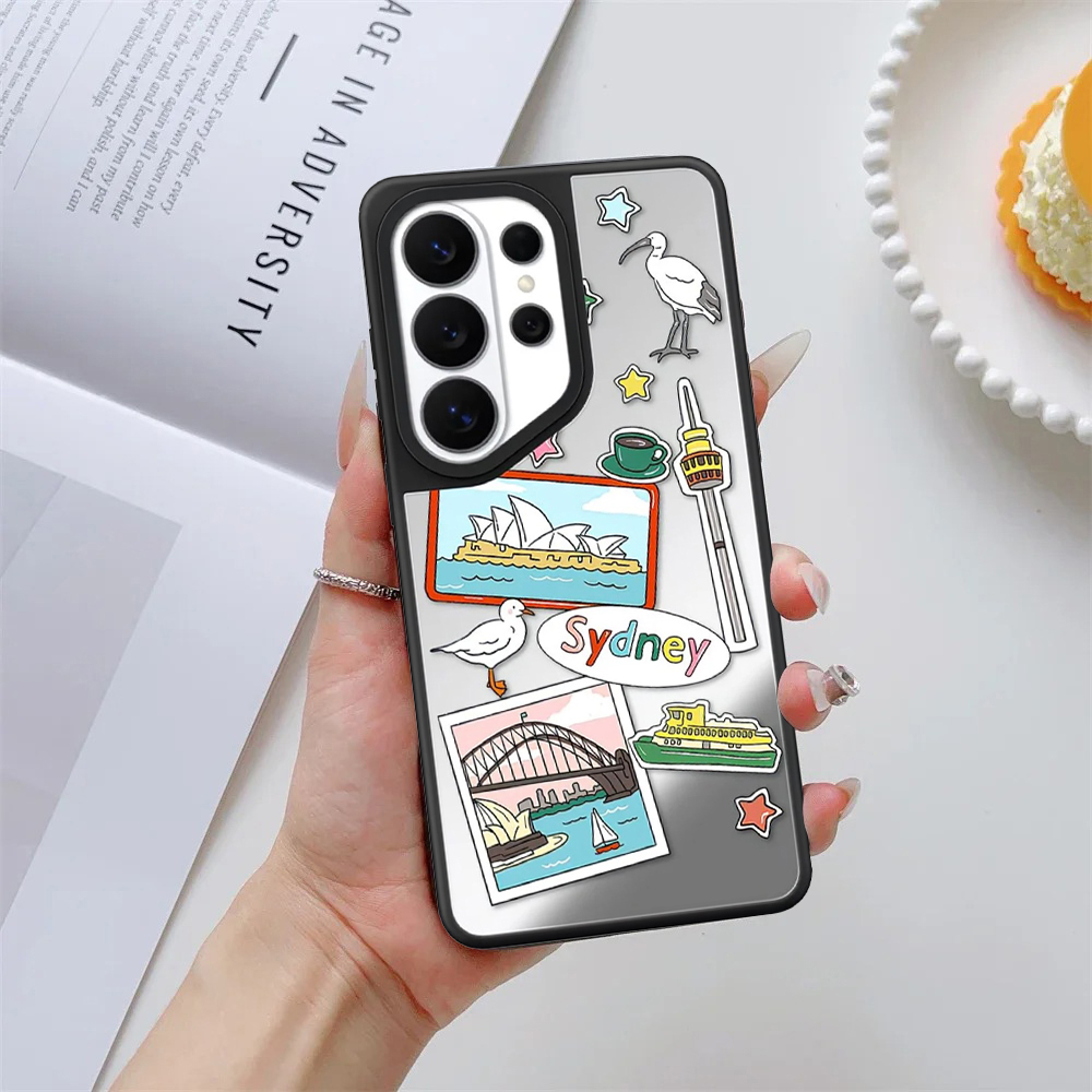 Melbourne Reise-Spiegeloberflä – Phone Cases Melbourne Bewertung und Preis