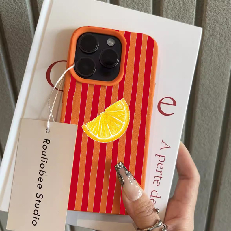 Modische Zitronenmuster TPU Si – Phone Cases Protective Bewertung und Preis