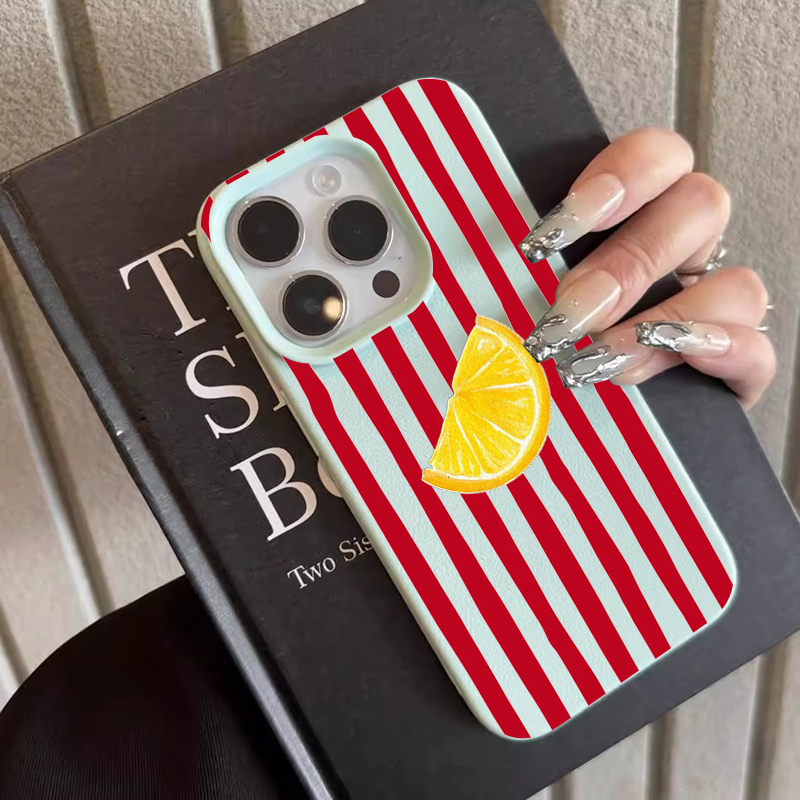 Modische Zitronenmuster TPU Si – Phone Cases Protective Bewertung und Preis