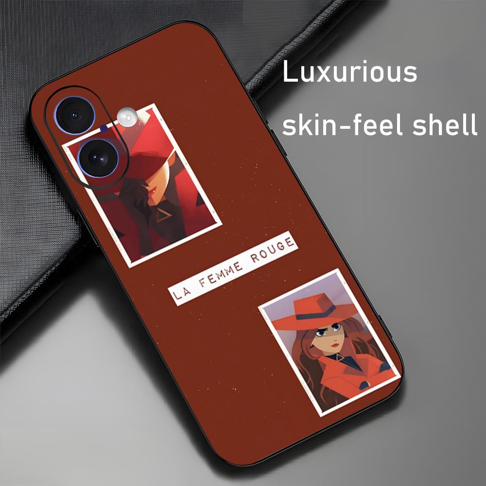 Heiße Carmen Sandiego Cartoon  – Phone Cases Protective Bewertung und Preis