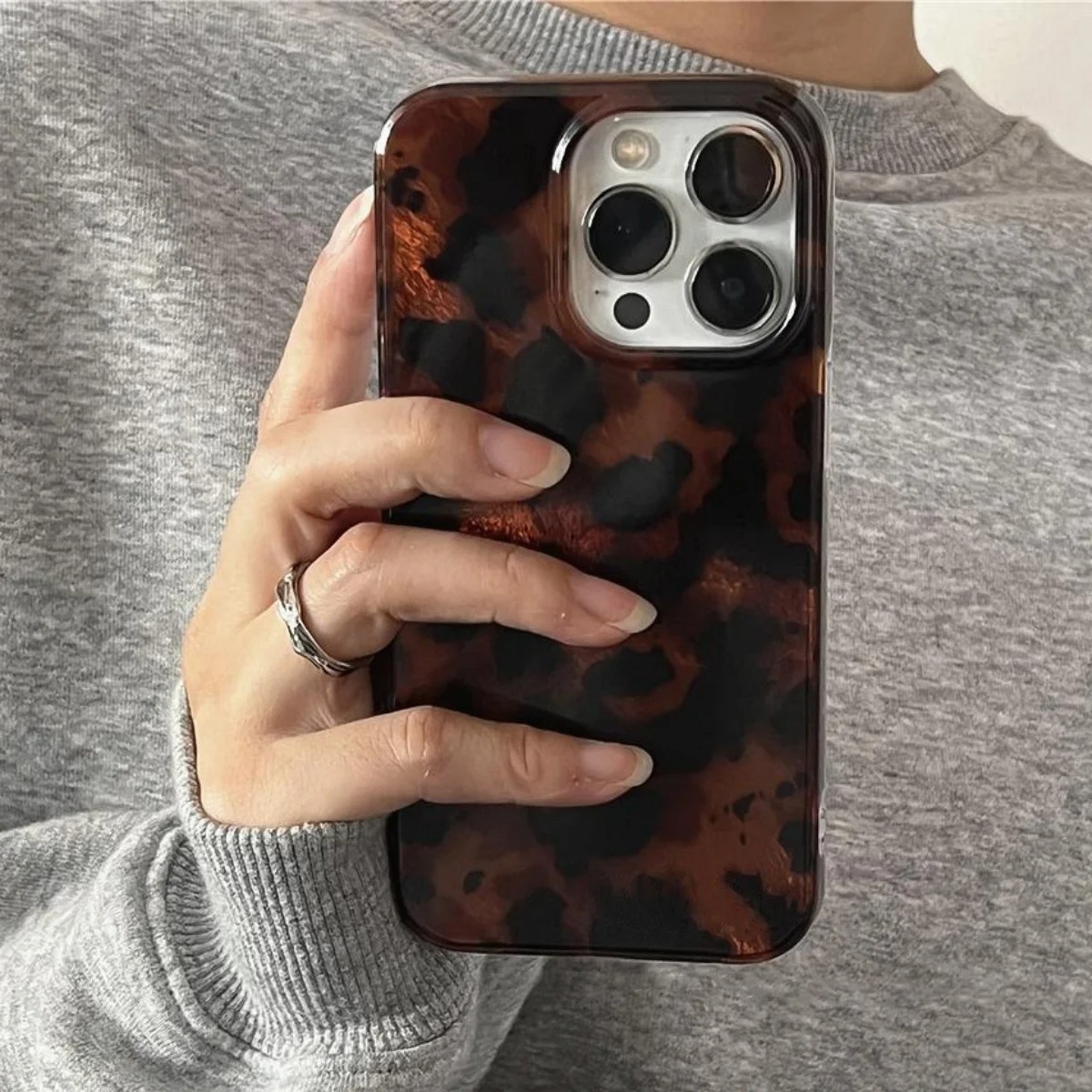 Retro-Amber-Textur Laser-Handy – Phone Cases Protective Bewertung und Preis