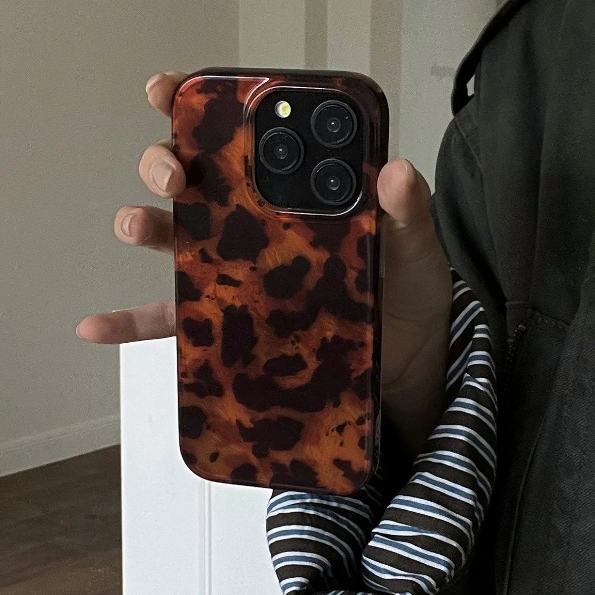 Retro-Amber-Textur Laser-Handy – Phone Cases Protective Bewertung und Preis