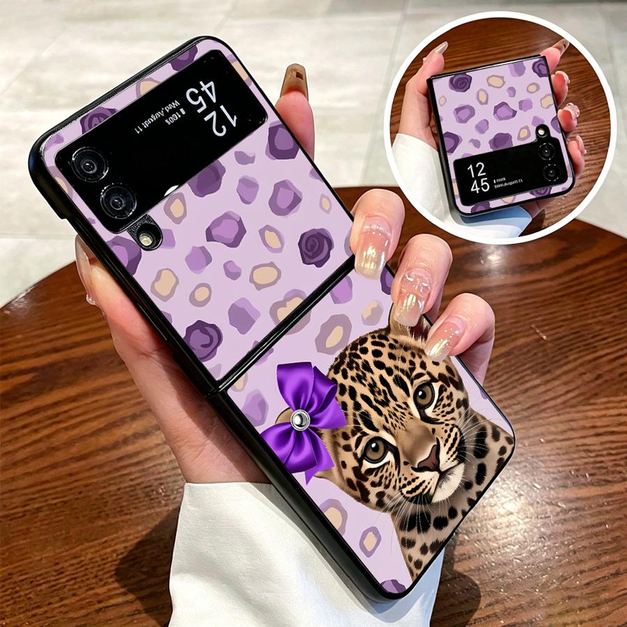 Gestreifte Tiger-Hülle für Sam – Phone Cases Z Flip 6 Bewertung und Preis
