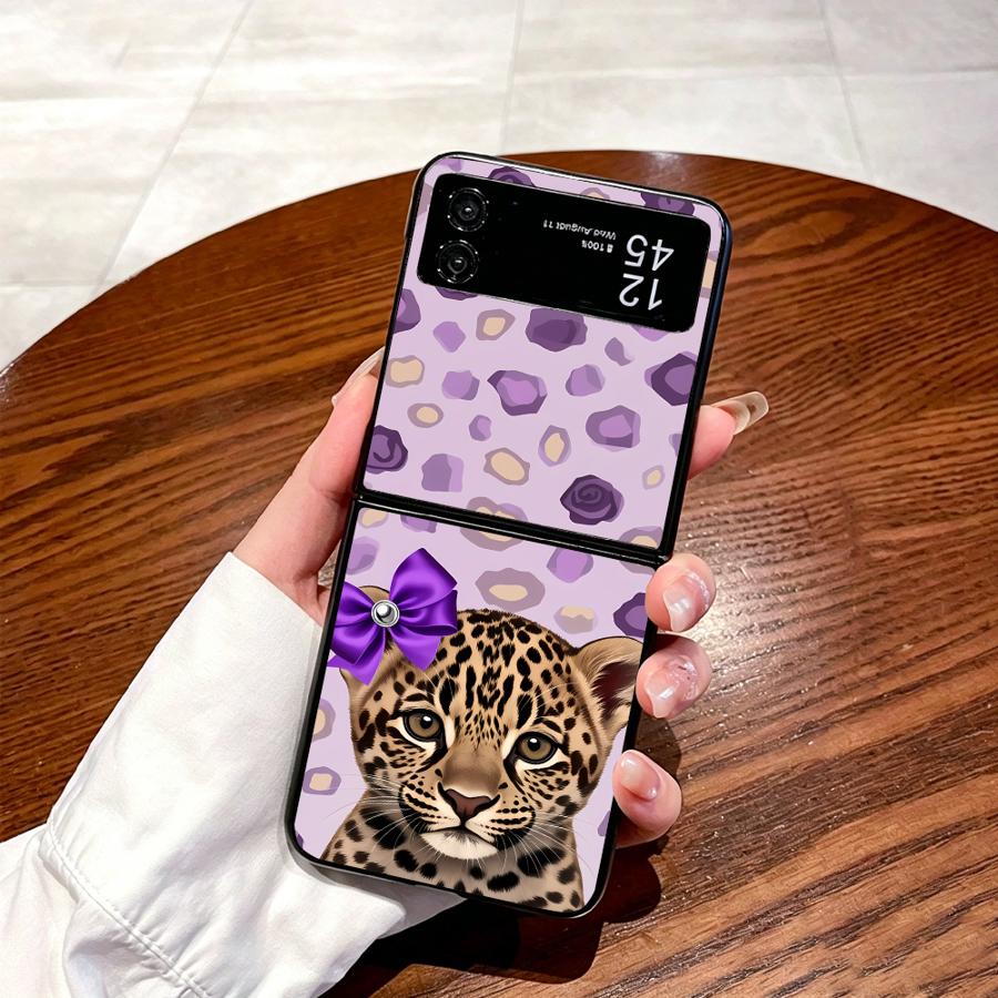 Gestreifte Tiger-Hülle für Sam – Phone Cases Z Flip 6 Bewertung und Preis
