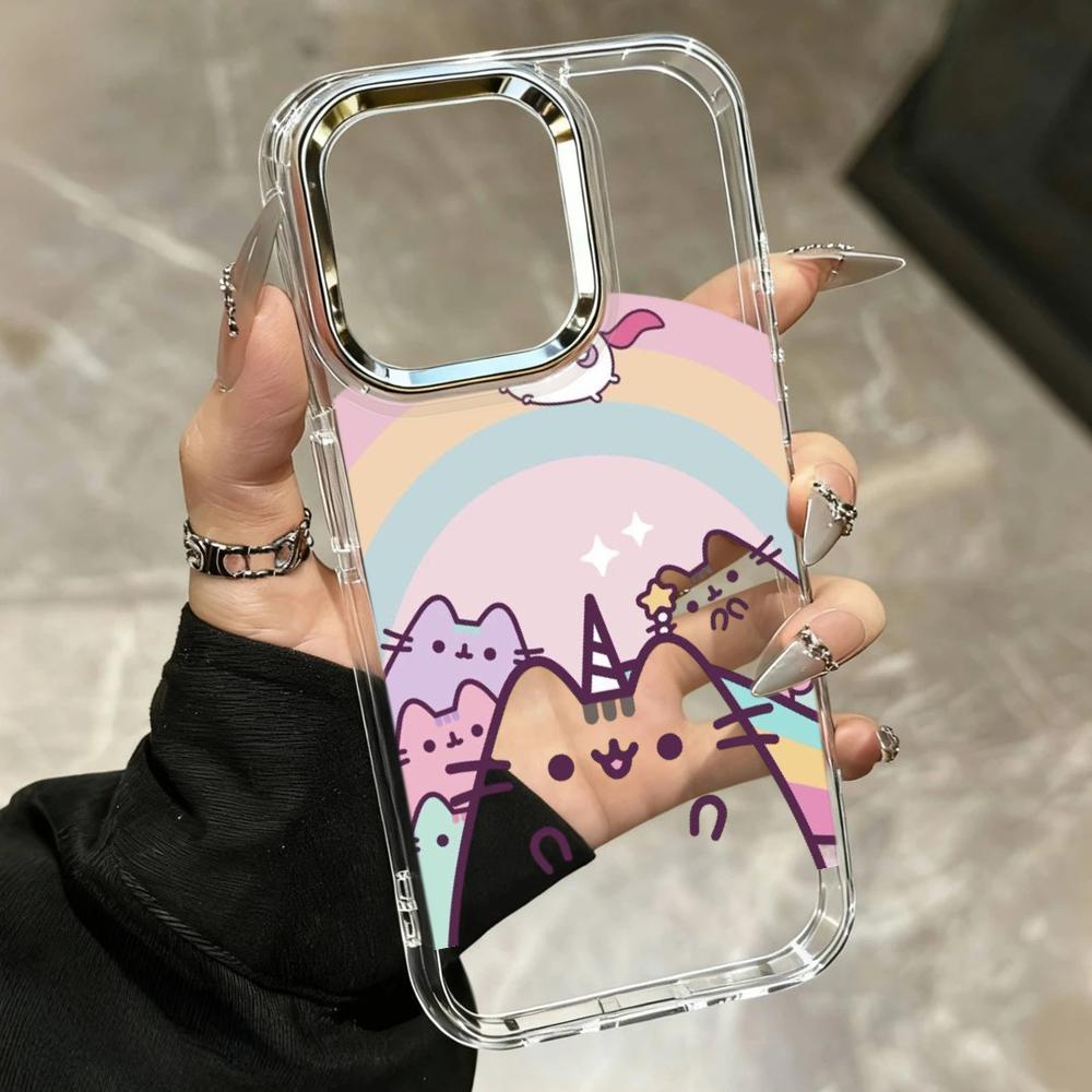 Cartoon Pusheen Katze Matt Tra – Phone Cases Clear Bewertung und Preis