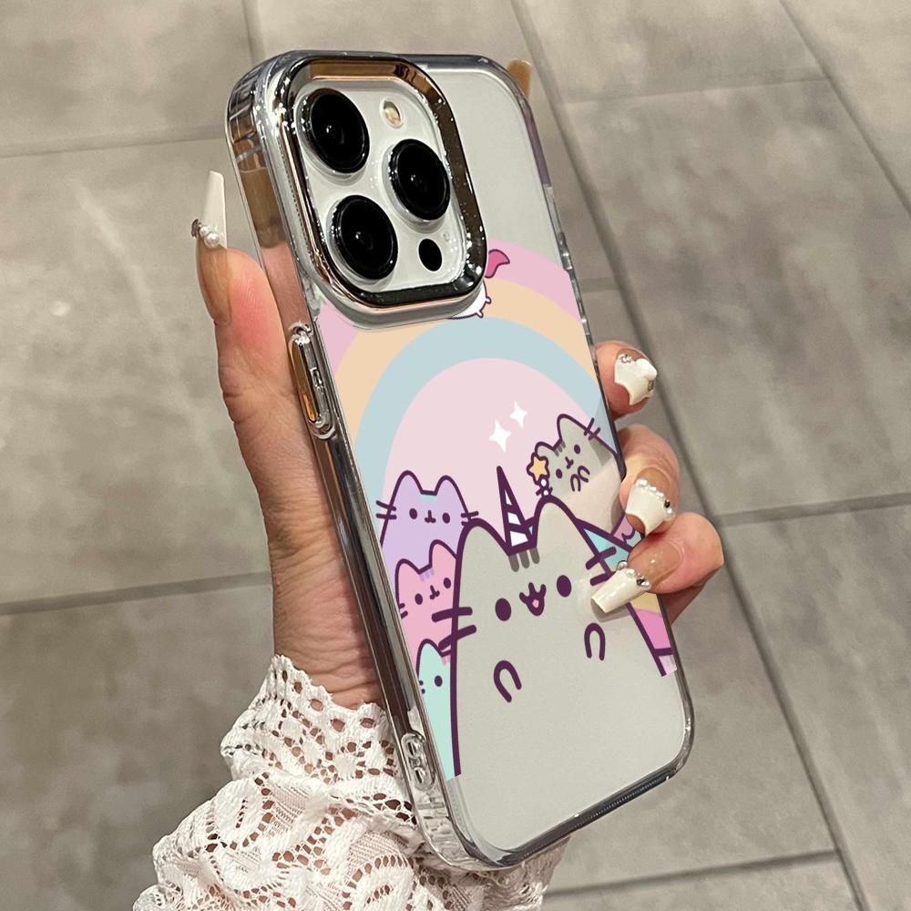 Cartoon Pusheen Katze Matt Tra – Phone Cases Clear Bewertung und Preis