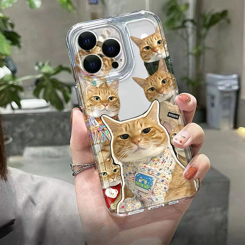 Niedliche Bandana-Katze Transp – Phone Cases Clear Bewertung und Preis