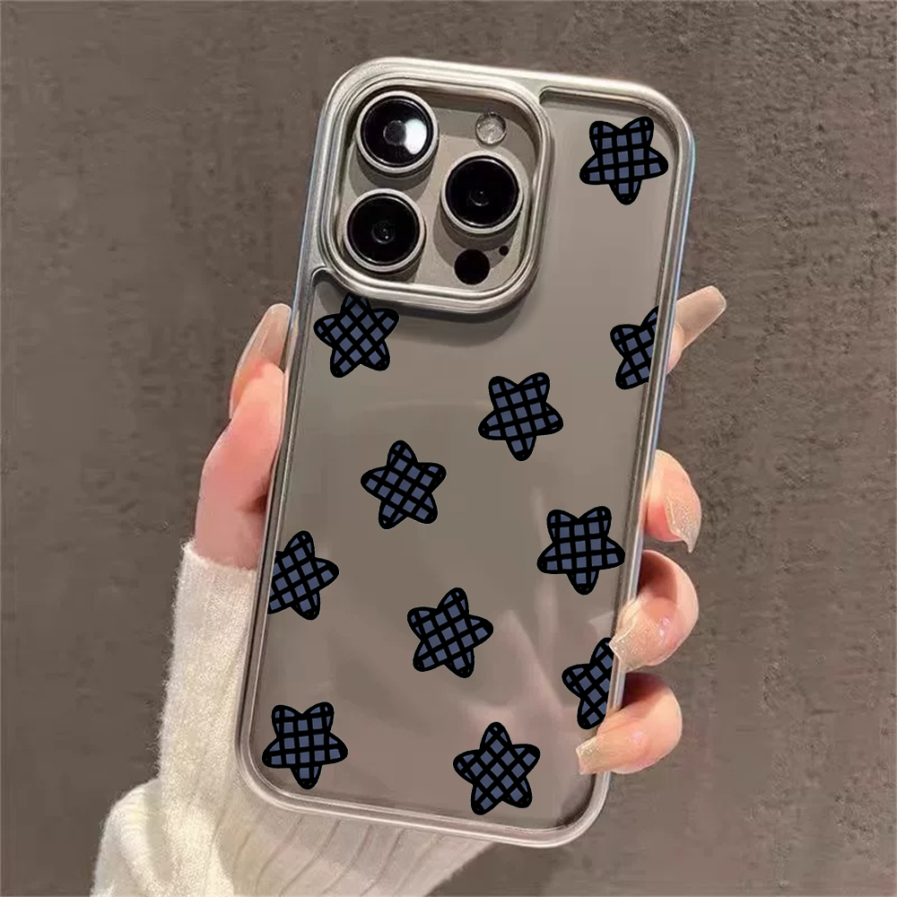 Y2K Stars Fashion Clear Cases  – Phone Cases Clear Bewertung und Preis