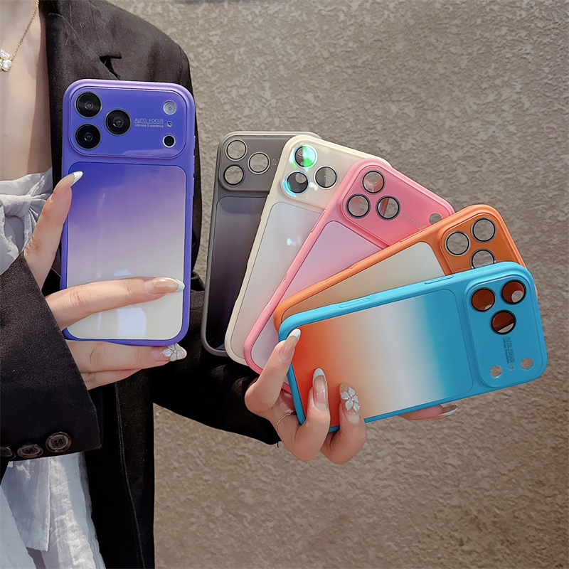 Luxuriöse Candy-Farben Farbver – Phone Cases Protective Bewertung und Preis