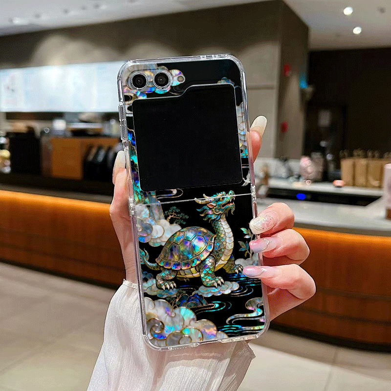 Stilvolle Tiger Dragon Marmor  – Phone Cases Z Flip 6 Bewertung und Preis