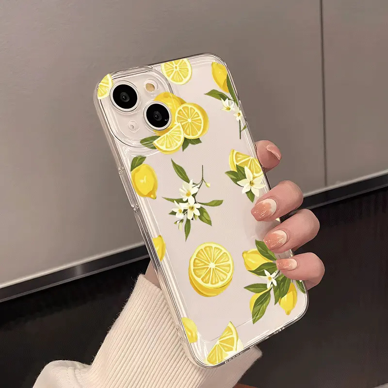 Sommer Obst Zitrone Blume Klar – Phone Cases Clear Bewertung und Preis